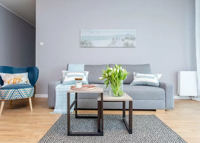 Seaside Beach 150M Do Plazy - Parking - Praia Apartments - Polsat Ergo Arena Plus